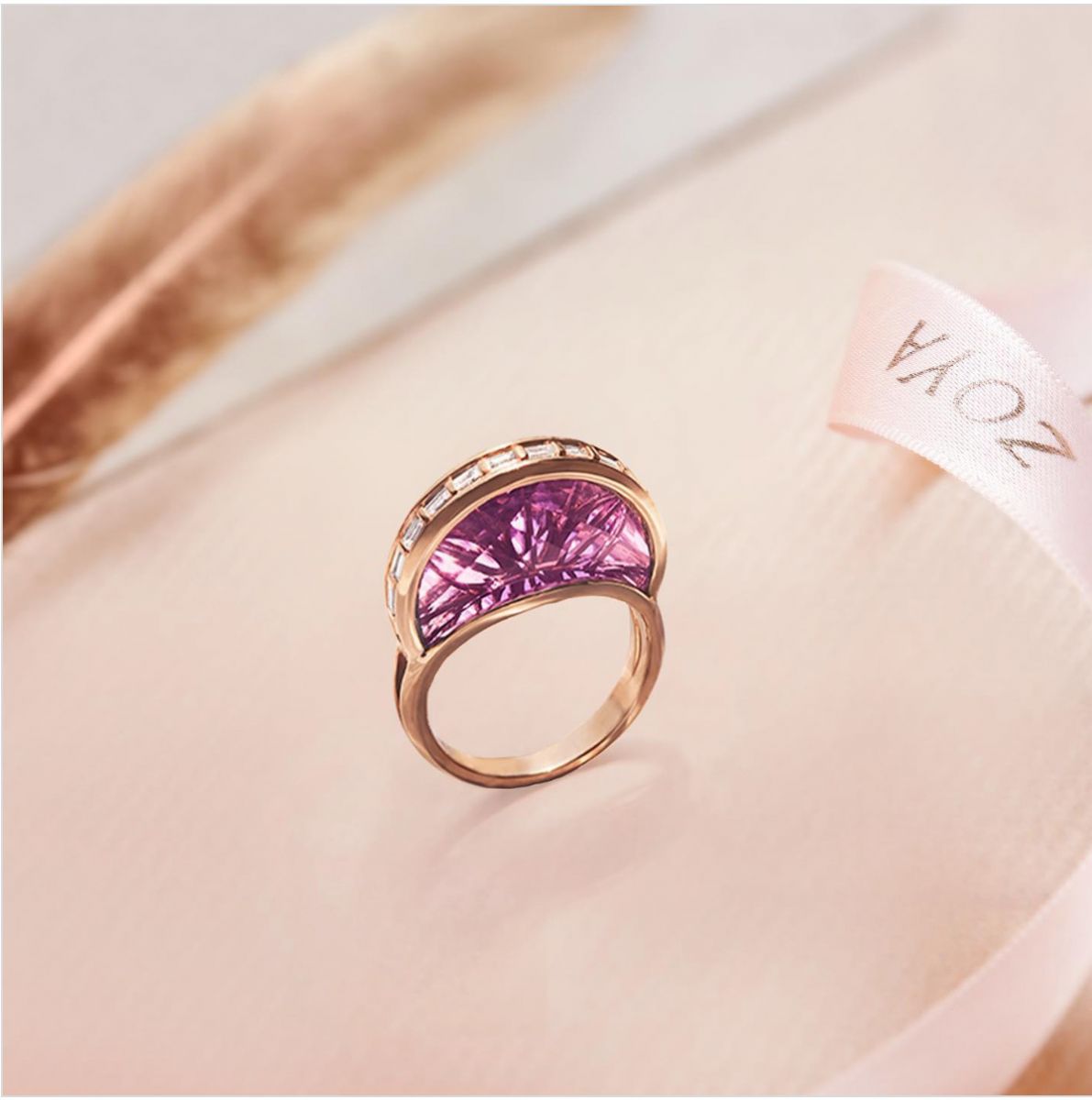 Zoya Flower of Life ring