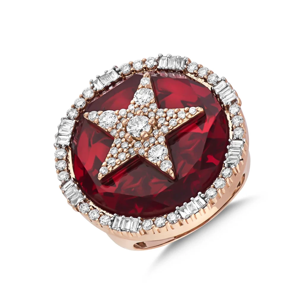 Bee Goddess Sirius Star Ring